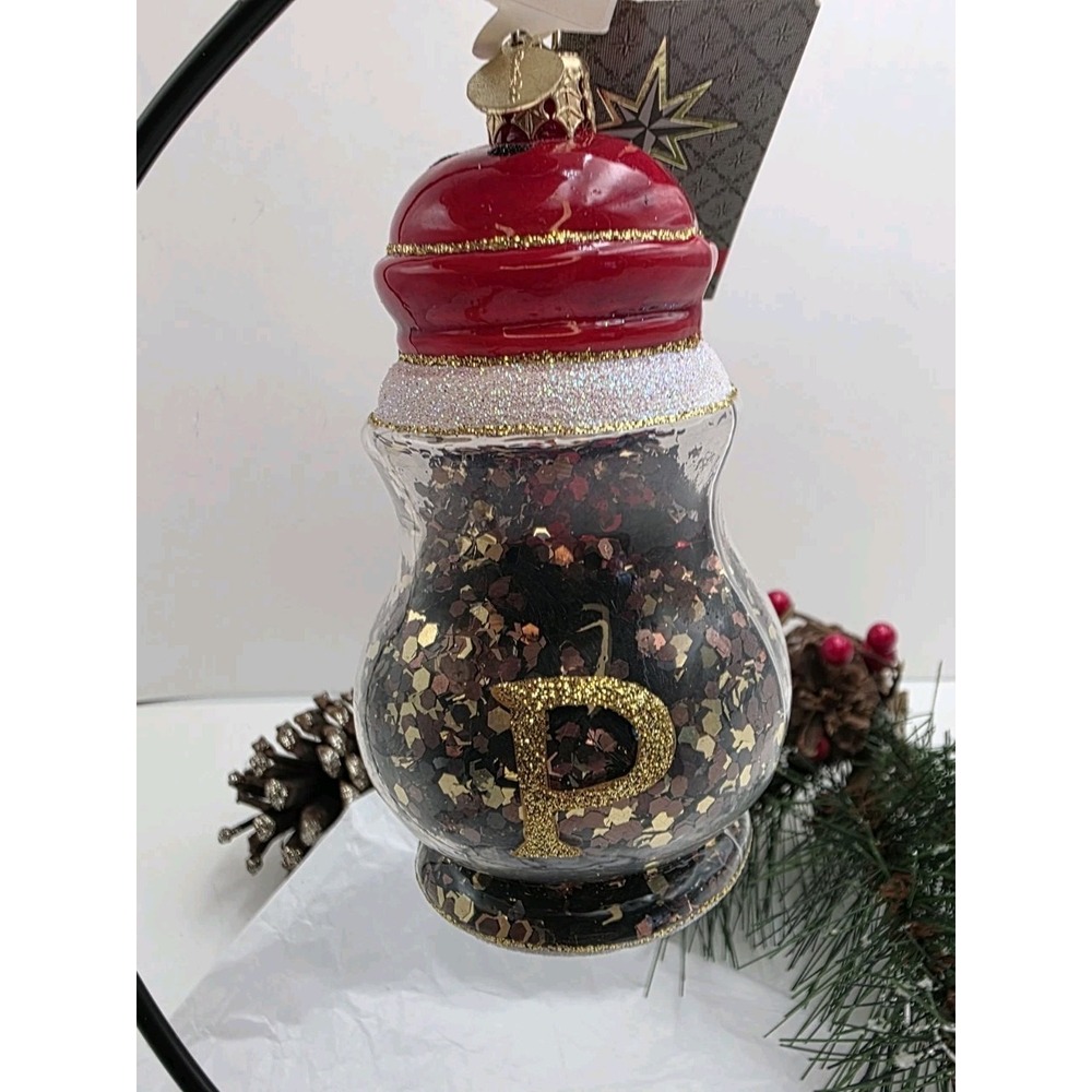 2012 Christopher Radko Shake It Up Pepper Shaker Ornament 1016496 Poland 4.5"
